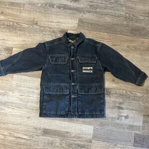 Timberland Kids Denim Jean Jacket – Classic Blue – Unisex – 6